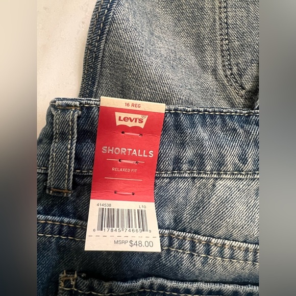 Denim Overalls with Adjustable Straps - Picture 6 of 6